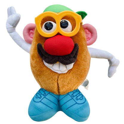 VTG 1998 Nanco Hasbro Mr. Potato Head Plush Toy With Glasses
