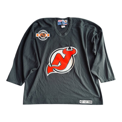 Vintage New Jersey Devils CCM NHL Center Ice Practice Jersey – XXL