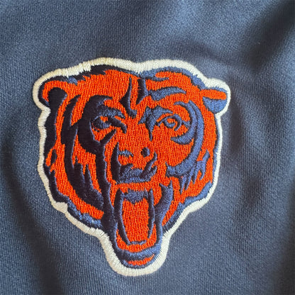 Chicago Bears Majestic NFL 1/4 Zip Lightweight Pullover Size: M