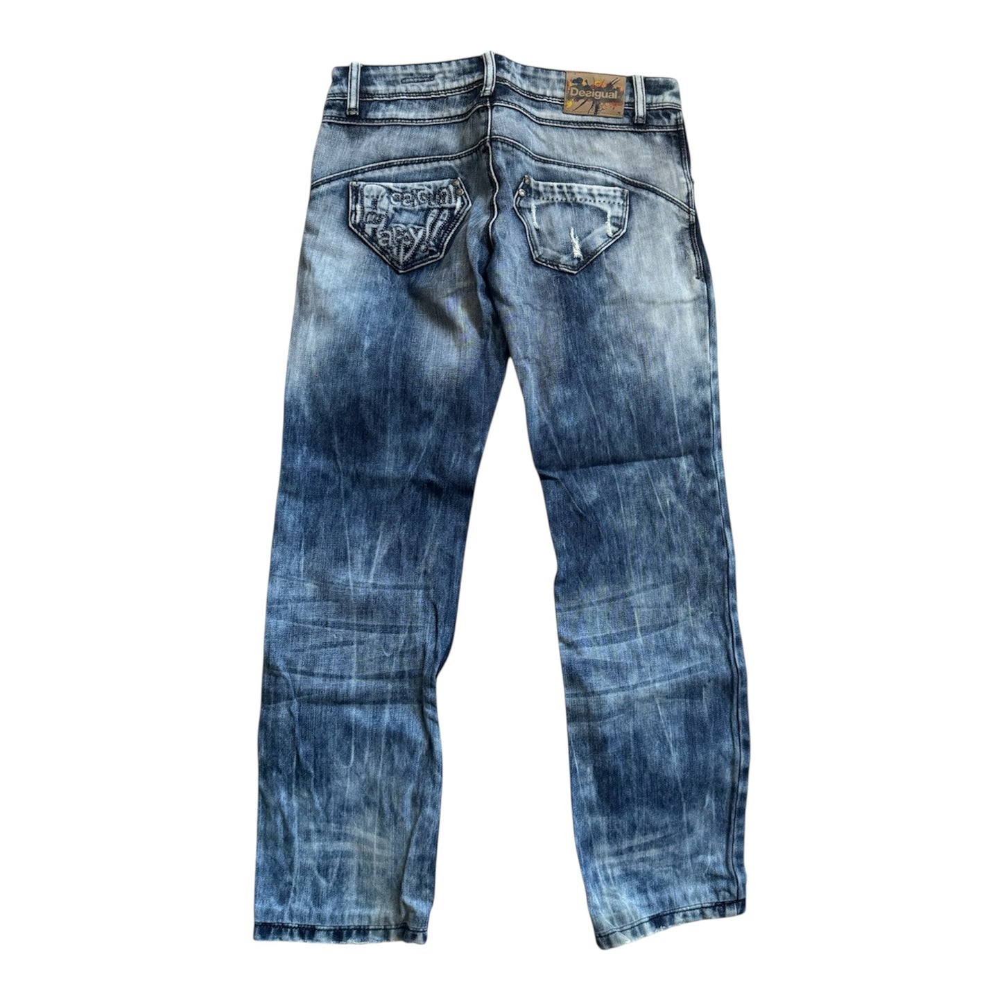 Desigual Classic Straight Fit Women's Jeans Size: EU 38