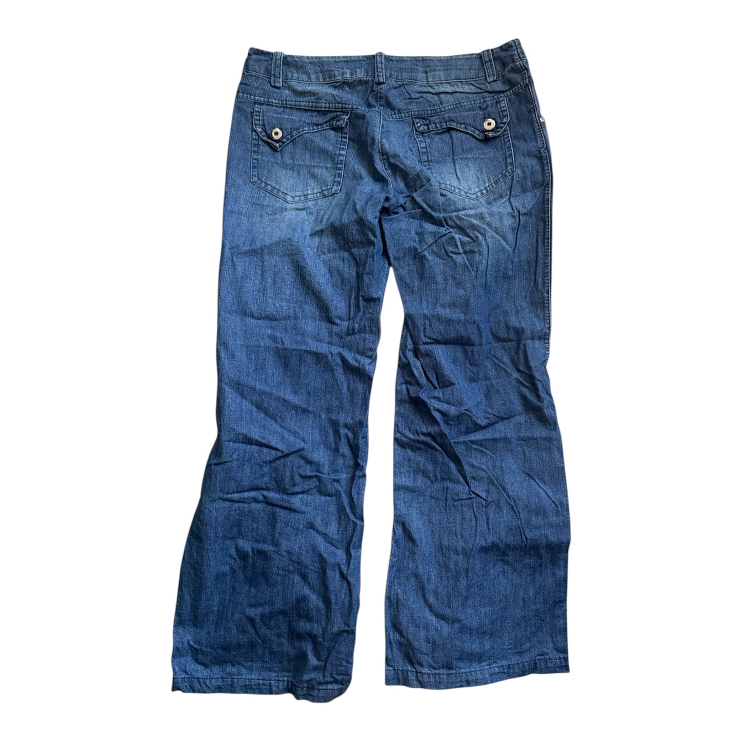 Y2K miss miss By Valentina Blue Wide Leg Jeans Size: M (10)