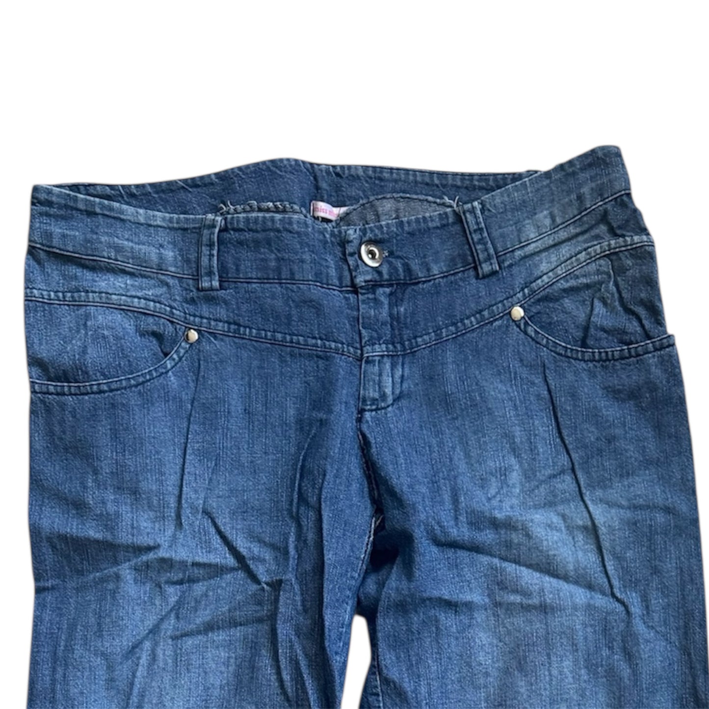Y2K miss miss By Valentina Blue Wide Leg Jeans Size: M (10)