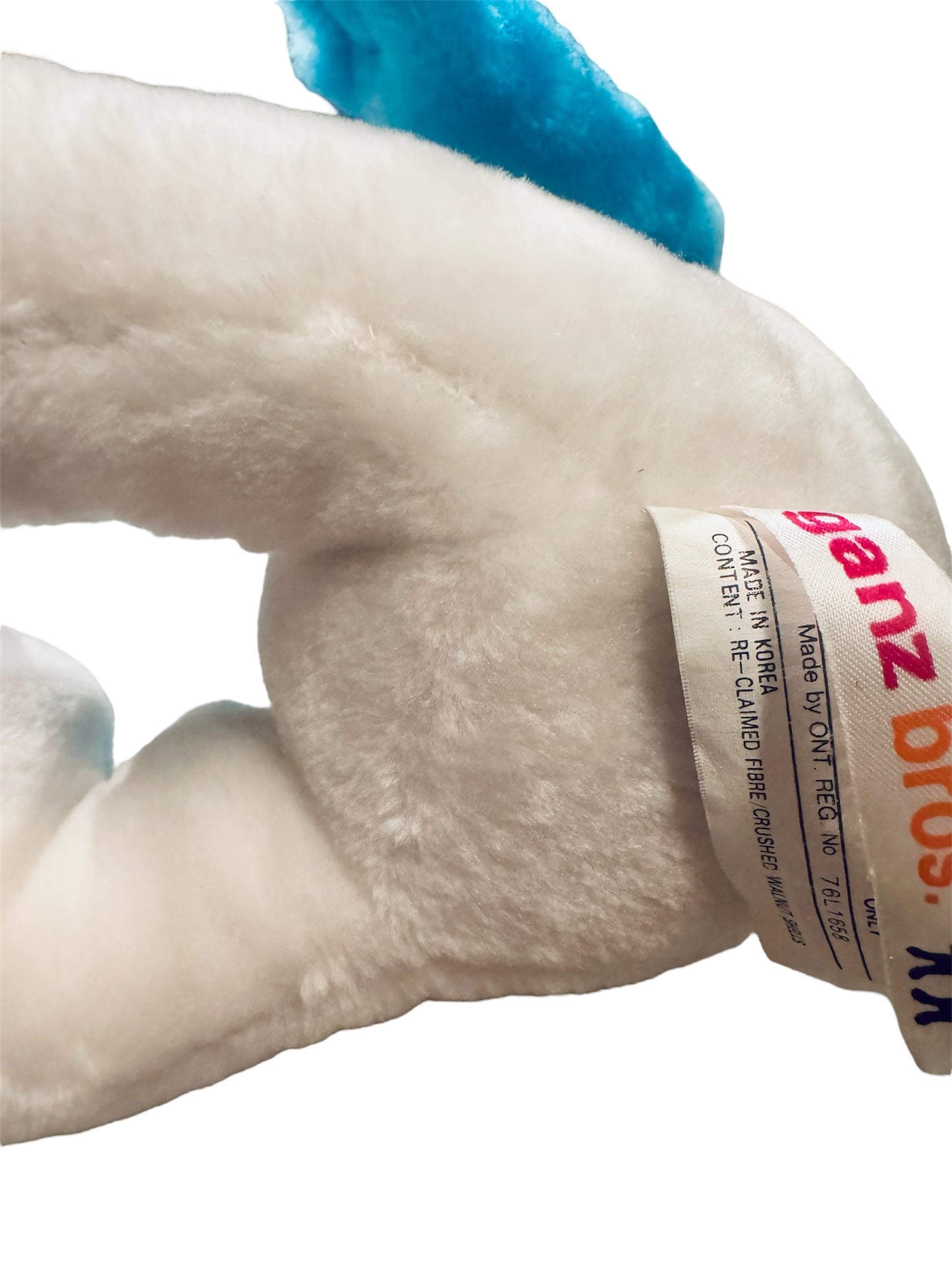 VTG 1979/81 The Smurfs Seated Smurf & Papa Smurf Bean Bag Plush Toy Bundle