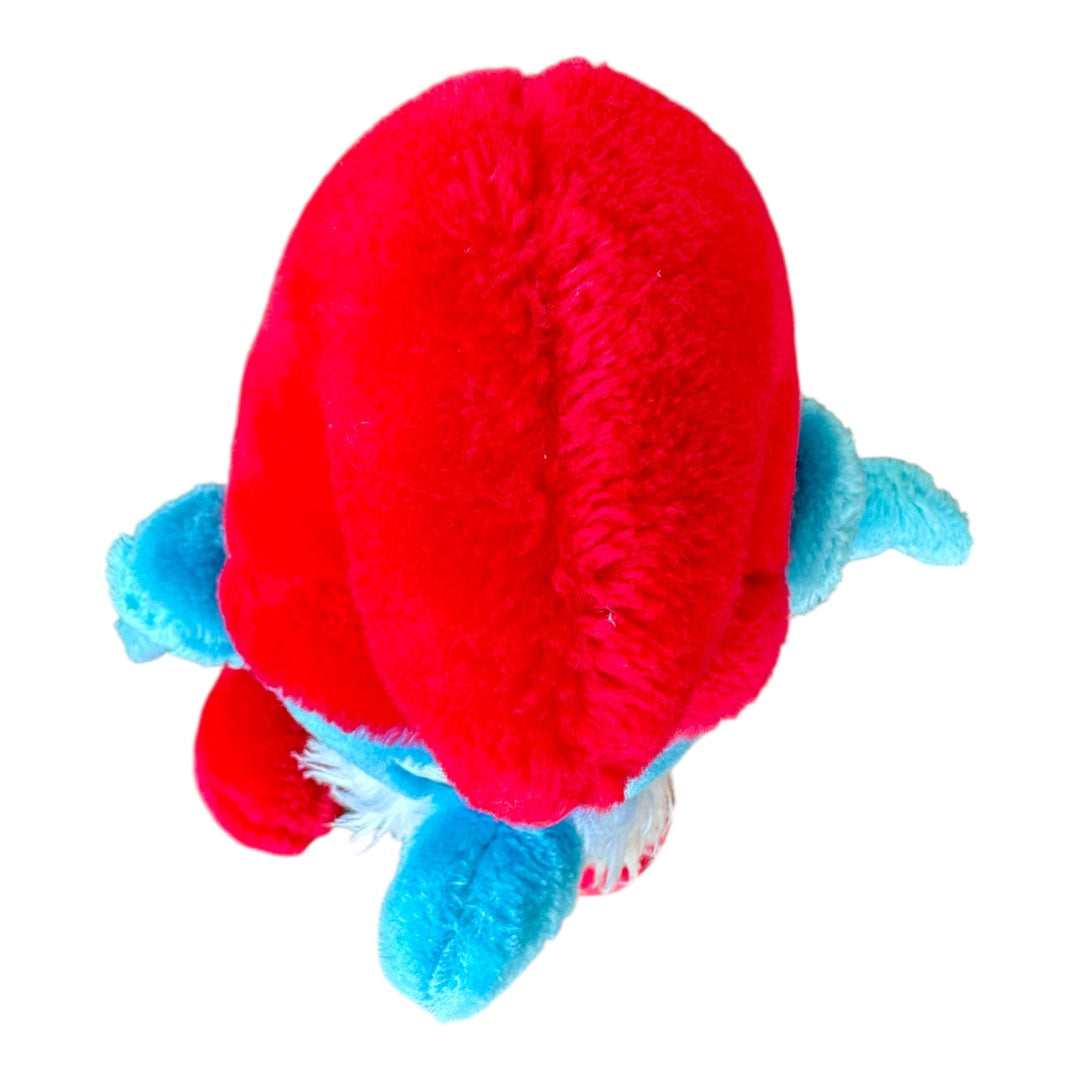 VTG 1979/81 The Smurfs Seated Smurf & Papa Smurf Bean Bag Plush Toy Bundle