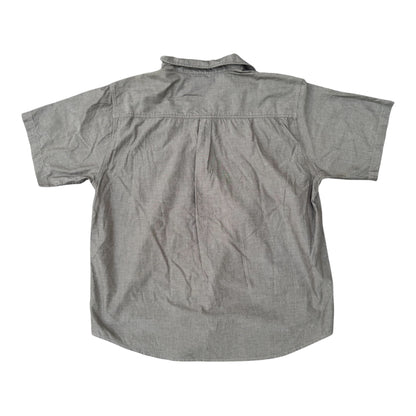 Carhartt Casual Button-Up Shirt Moss Chambray Short Sleeve Size: XL