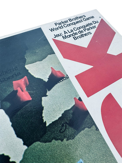 VTG 1975 RISK Parker Brothers World Conquest Game Board Game