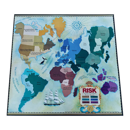 VTG 1975 RISK Parker Brothers World Conquest Game Board Game
