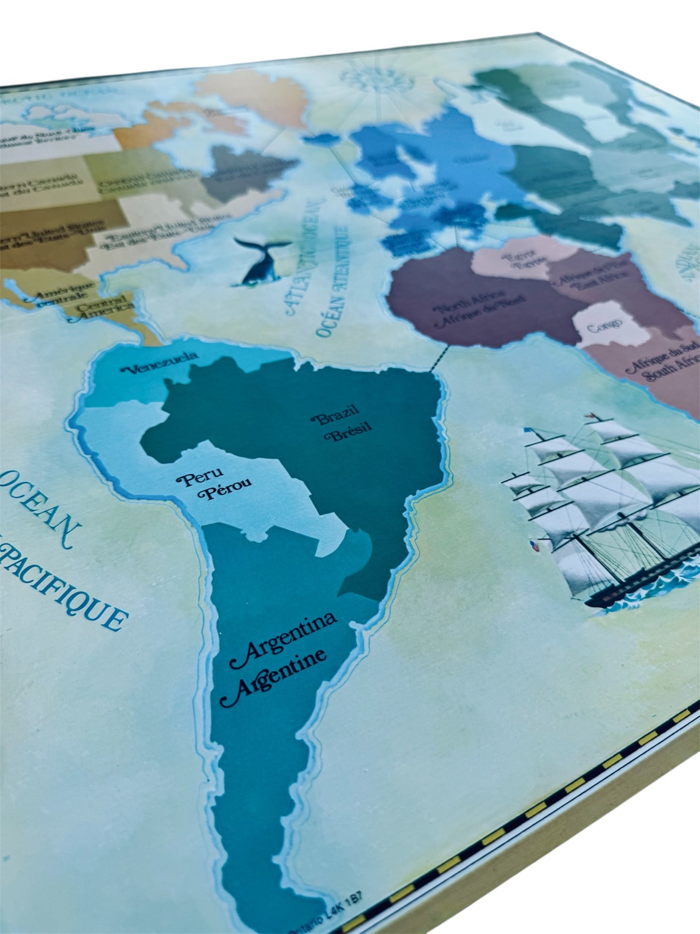 VTG 1975 RISK Parker Brothers World Conquest Game Board Game