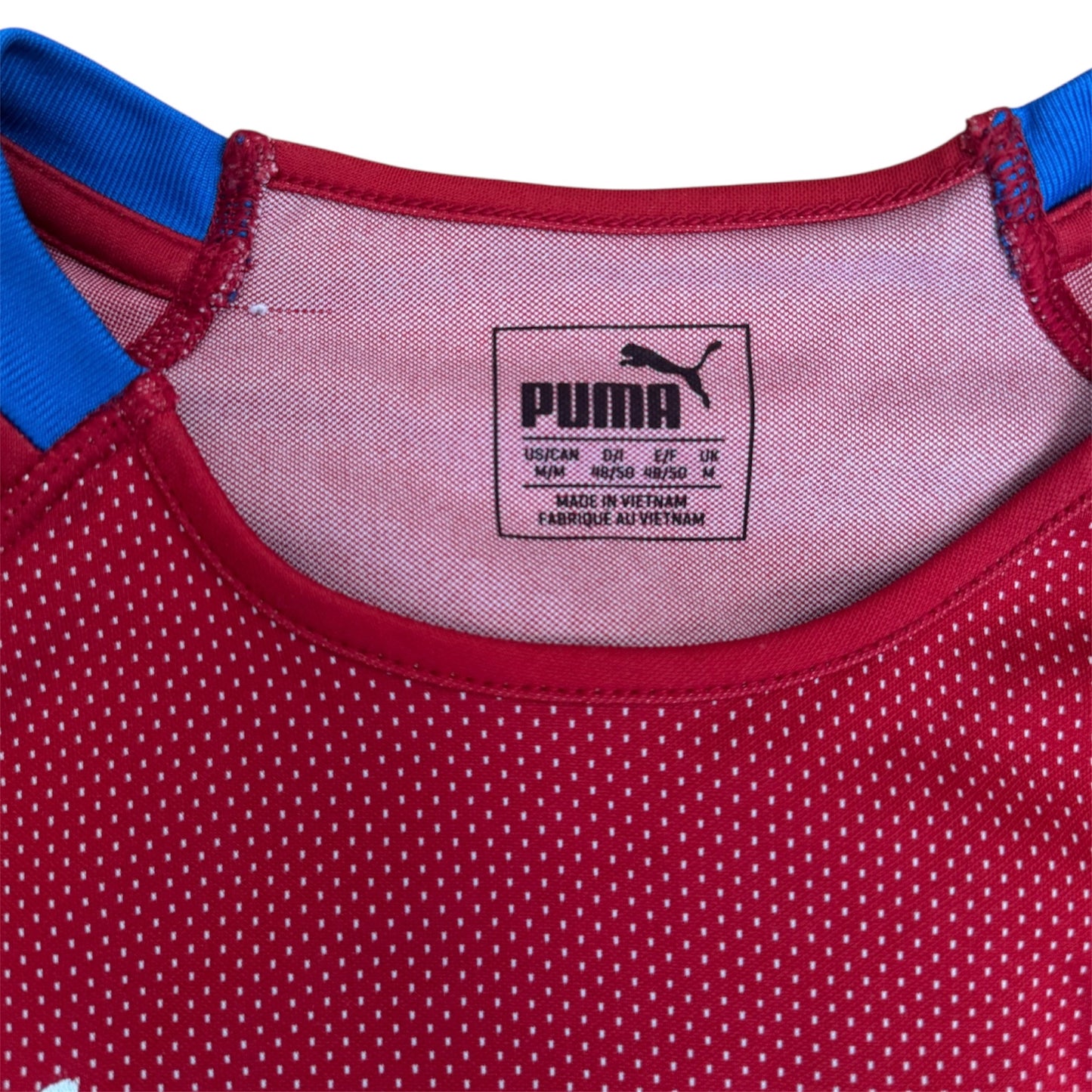 2018-19 Czechia Puma National Home Football Jersey Size: M