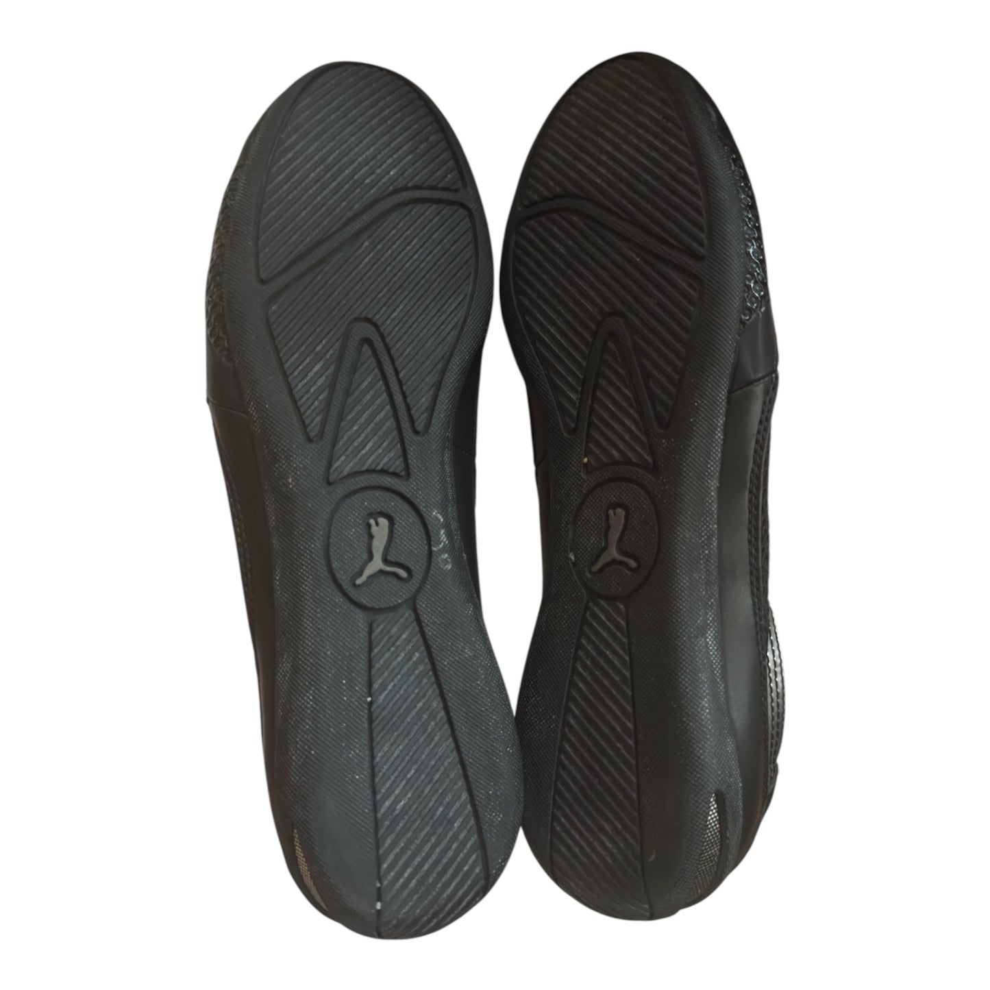 Y2K 2000s Puma Archive Black/Silver Ballet Flats US 8