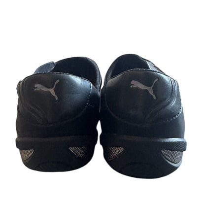 Y2K 2000s Puma Archive Black/Silver Ballet Flats US 8