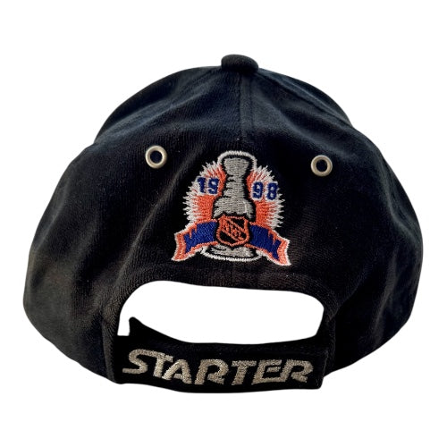 VTG Detroit Red Wings 1998 Stanley Cup Champs NHL Starter Adjustable Hat Cap