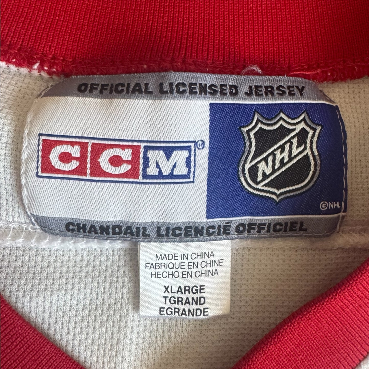 Montreal Canadiens CCM NHL Away Hockey Jersey – Youth XL