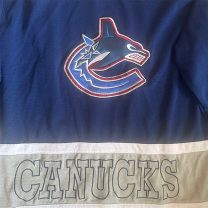 Vintage Vancouver Canucks Mighty Mac NHL Hockey Jersey – Youth XL