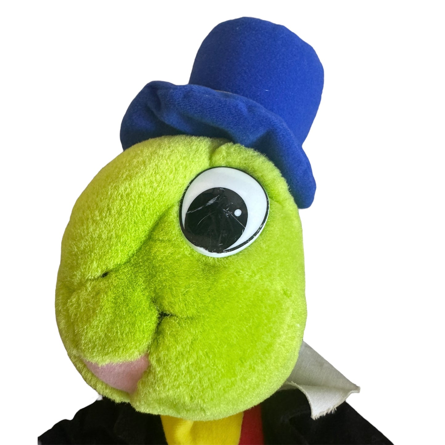 VTG 1992 Disney Jiminy Cricket Official Conscience Stuffed Animal Toy 15"