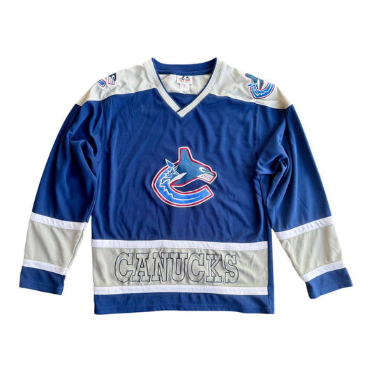 Vintage Vancouver Canucks Mighty Mac NHL Hockey Jersey – Youth XL