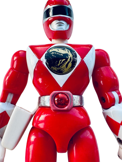 VTG 1994 Bandai Power Rangers Red Ranger Karate Kick Action Figure 8”