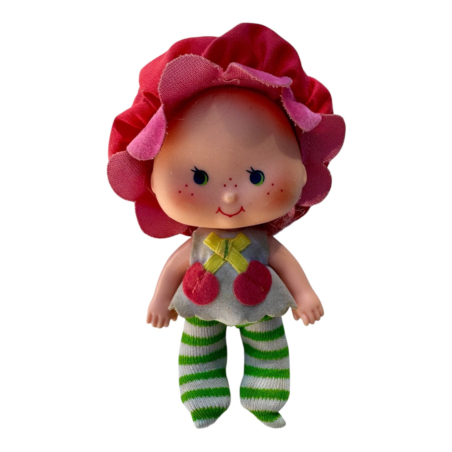 VTG 80s Strawberry Shortcake Dolls & Aladdin Plastic Lunchbox Collectible Bundle