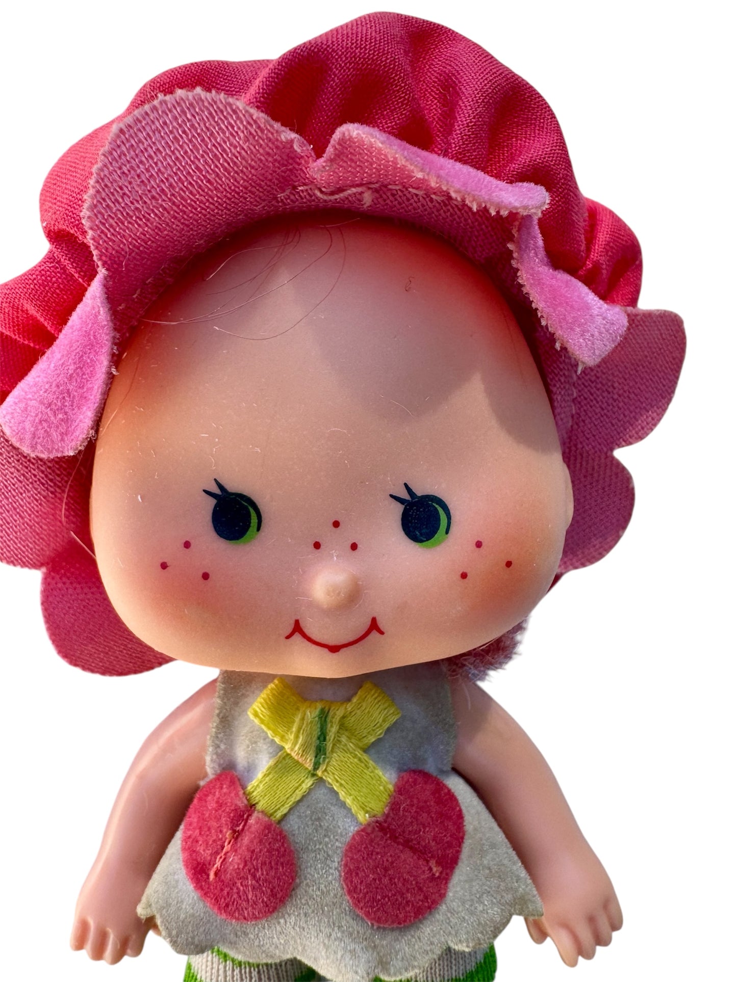 VTG 80s Strawberry Shortcake Dolls & Aladdin Plastic Lunchbox Collectible Bundle