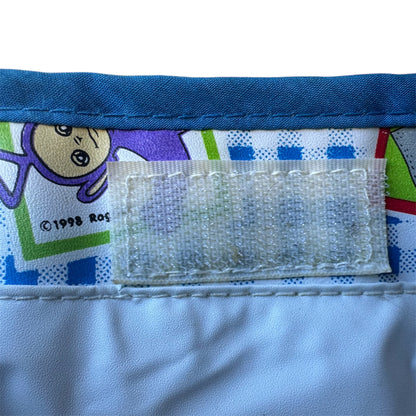 VTG 1998 Teletubbies Blue & White Gingham Mini Diaper Bag