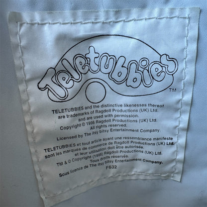 VTG 1998 Teletubbies Blue & White Gingham Mini Diaper Bag