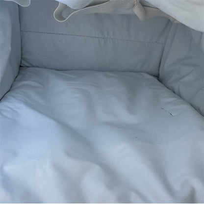 VTG 1998 Teletubbies Blue & White Gingham Mini Diaper Bag