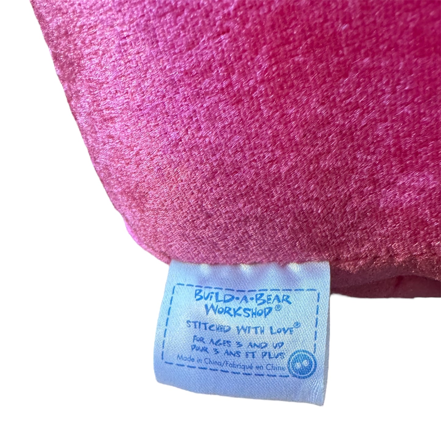 VTG Build-A-Bear Hello Kitty Sanrio Pink Velour Sofa Seat Doll Furniture Plush