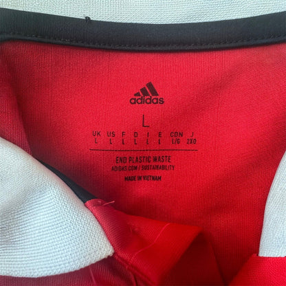 2022-23 Manchester United Jadon Sancho #25 Adidas Home Football Jersey Size: L