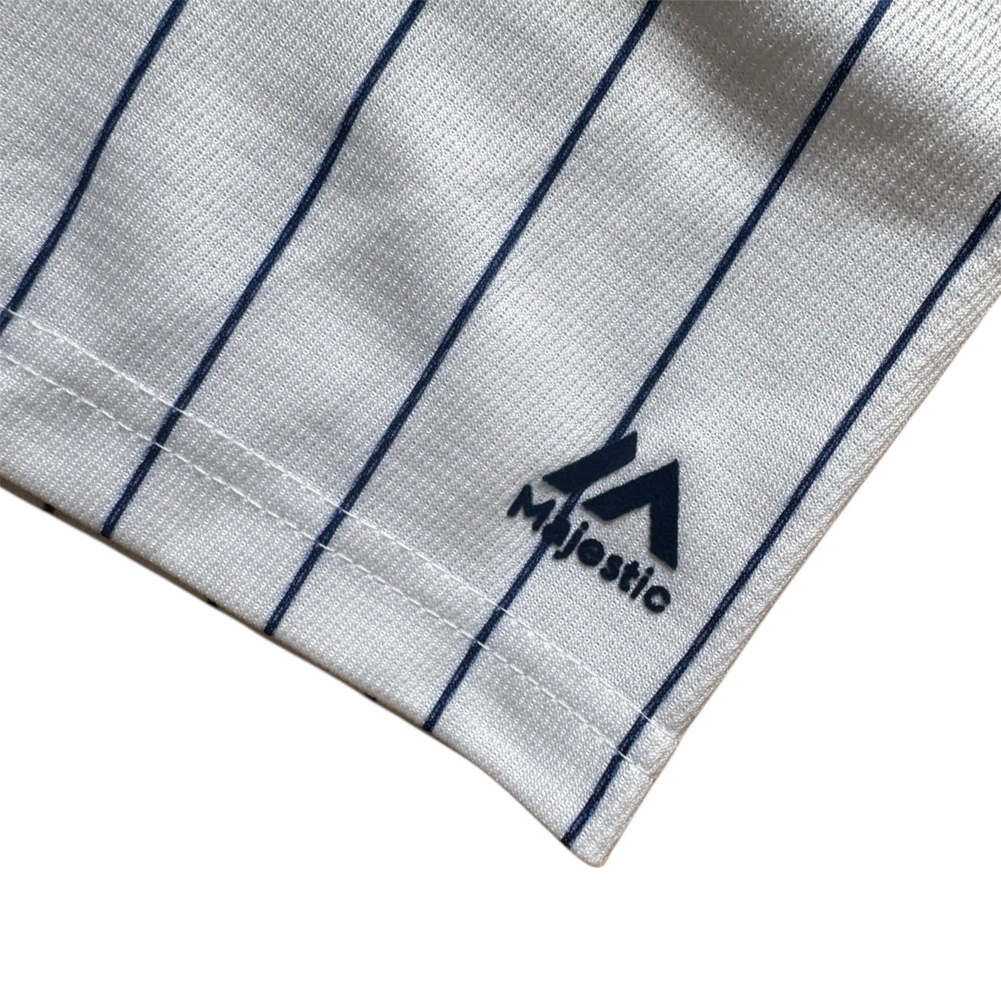 Chicago Cubs Majestic Kris Bryant #17 Pinstripe Youth Jersey Size: M (10/12)