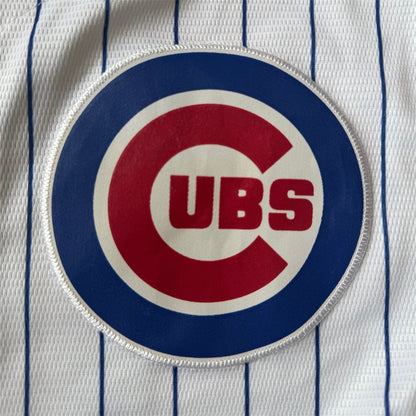 Chicago Cubs Majestic Kris Bryant #17 Pinstripe Youth Jersey Size: M (10/12)