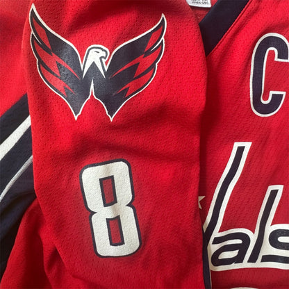 Washington Capitals NHL Alex Ovechkin #8 Reebok Hockey Jersey Youth Size: L/XL
