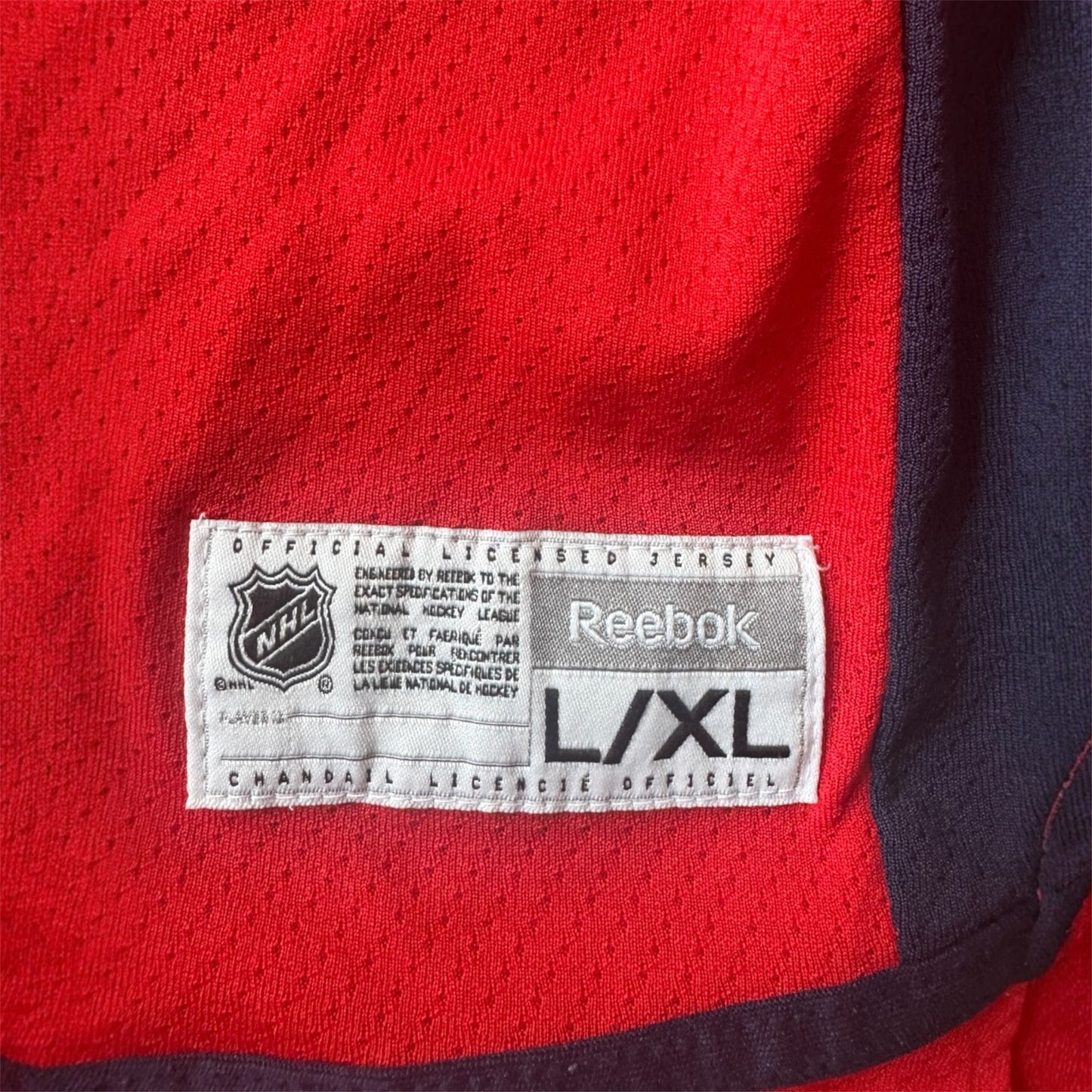 Washington Capitals NHL Alex Ovechkin #8 Reebok Hockey Jersey Youth Size: L/XL