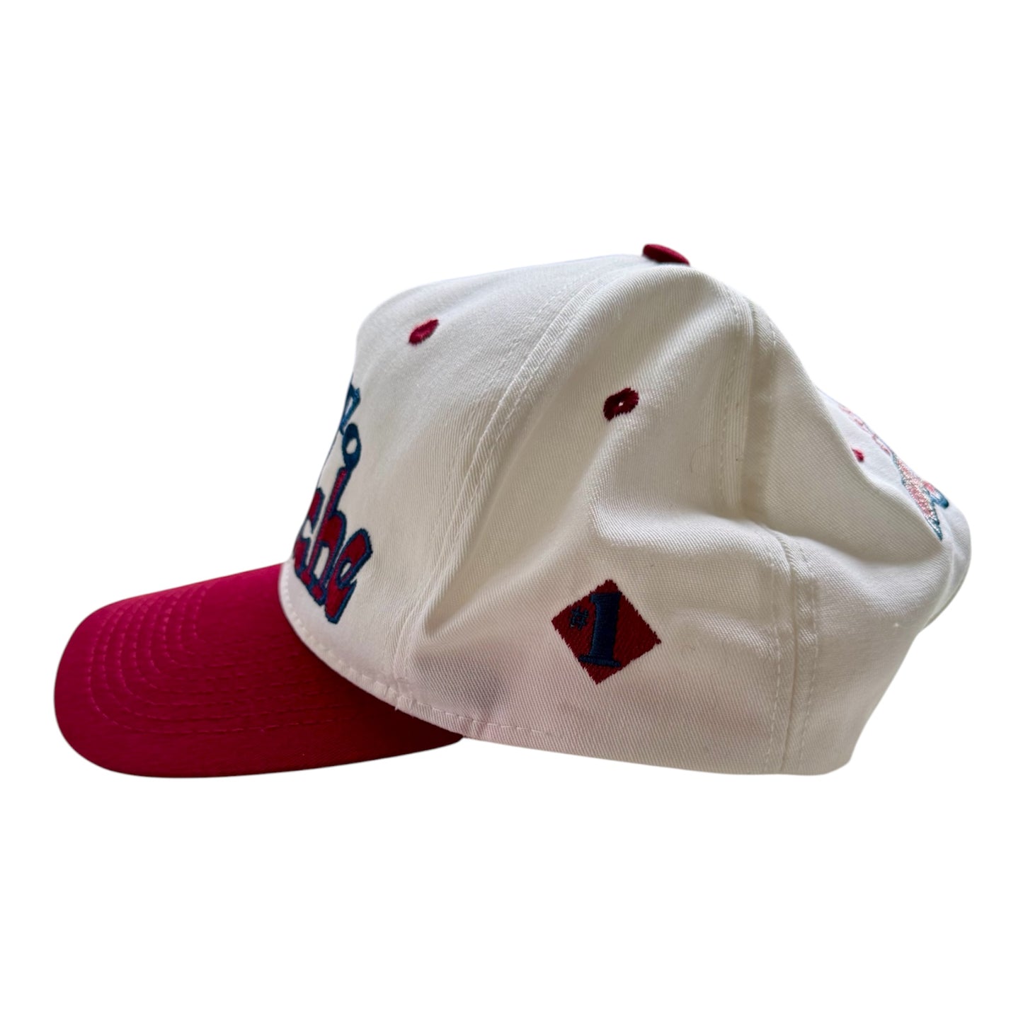 VTG ‘90s Colorado Avalanche NHL #1 Apparel Snapback Hat Cap