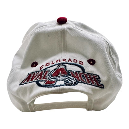 VTG ‘90s Colorado Avalanche NHL #1 Apparel Snapback Hat Cap