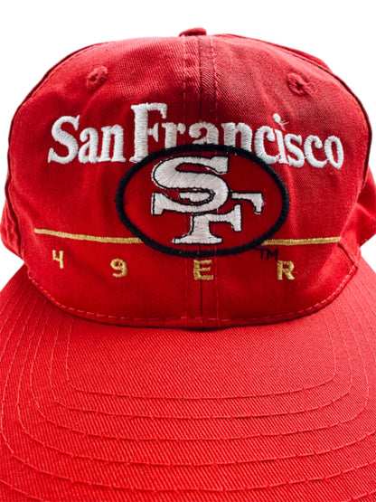 VTG ‘90s San Francisco 49ers Team NFL Eastport Snapback Hat Cap