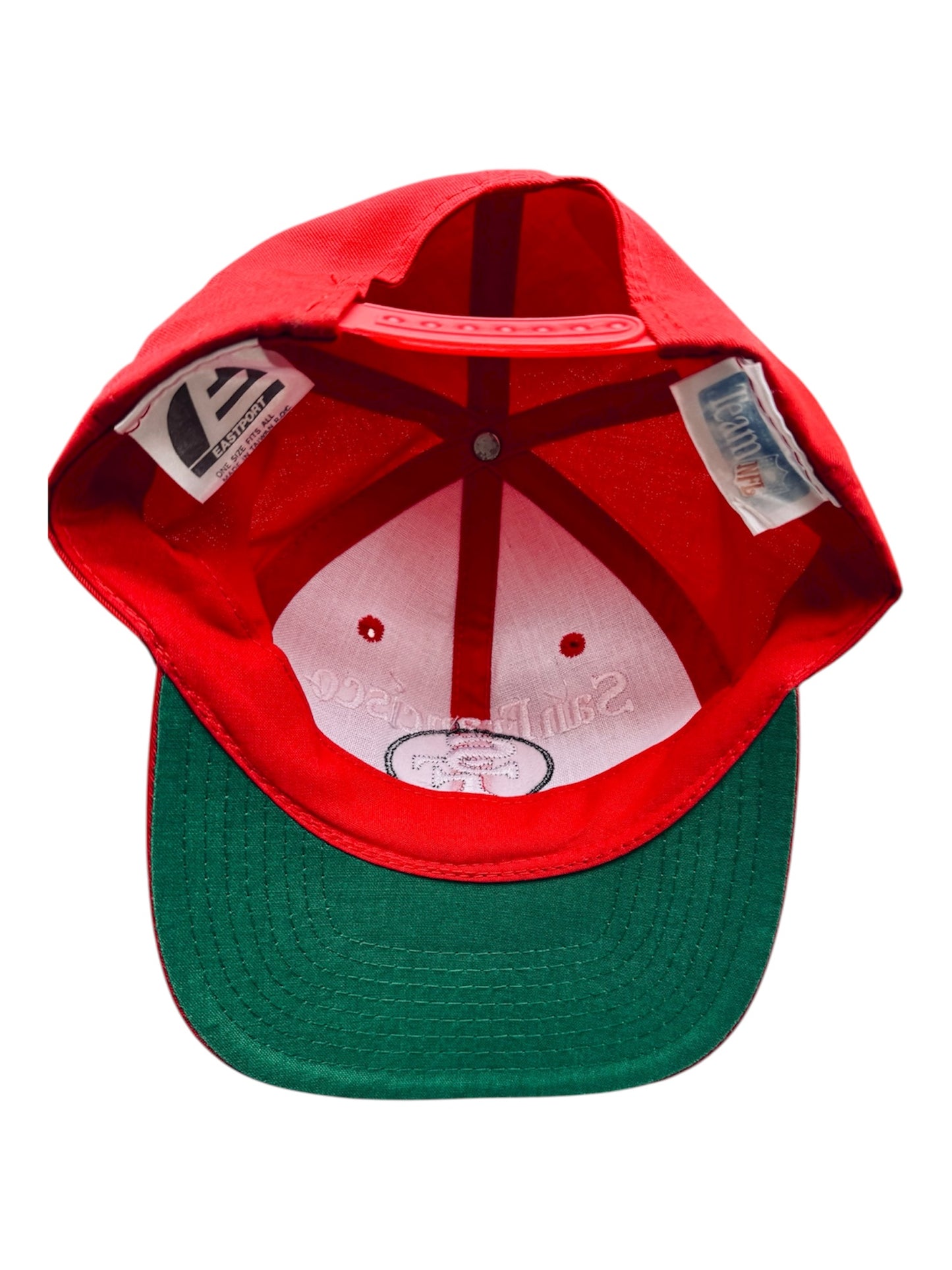 VTG ‘90s San Francisco 49ers Team NFL Eastport Snapback Hat Cap