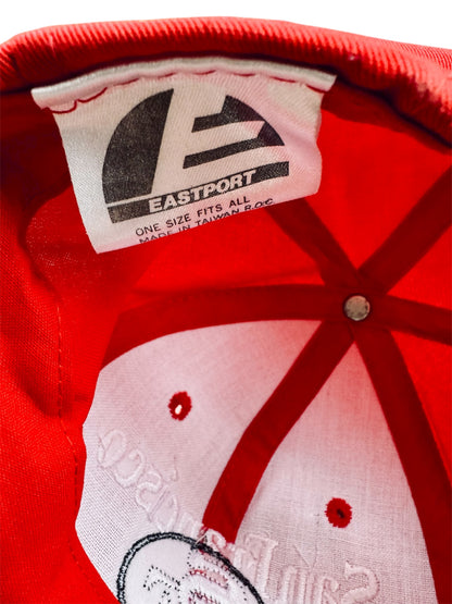 VTG ‘90s San Francisco 49ers Team NFL Eastport Snapback Hat Cap