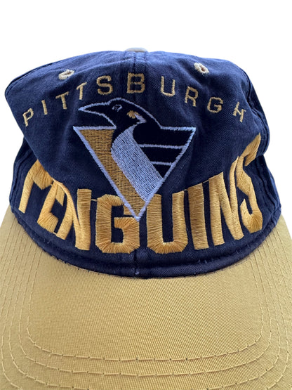 VTG ‘90s Pittsburgh Penguins NHL Snapback Hat Cap