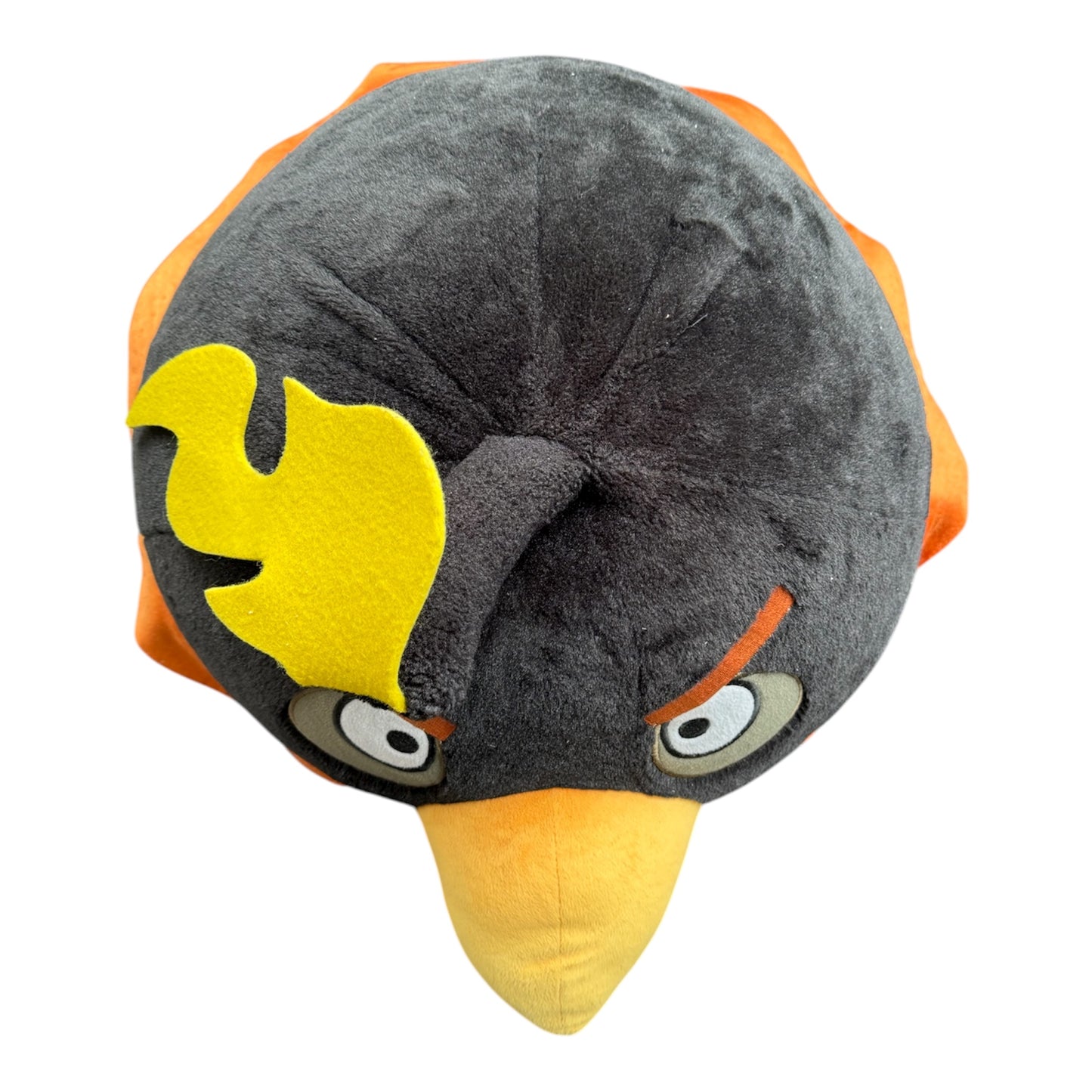 Angry Birds Rare Jumbo 22” Black Space Bomb Bird Plush