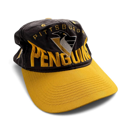 VTG ‘90s Pittsburgh Penguins NHL Snapback Hat Cap