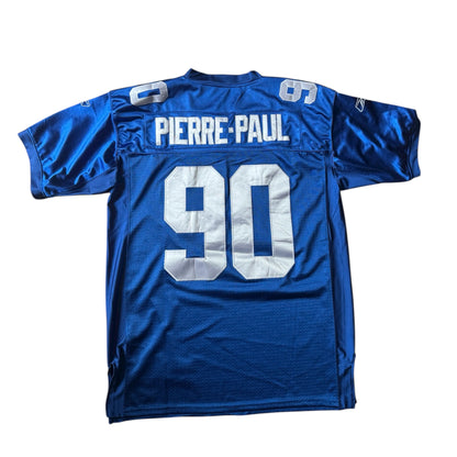 NY Giants Jason Pierre-Paul #90 NFL On Field Reebok Stitched Jersey Size: 52