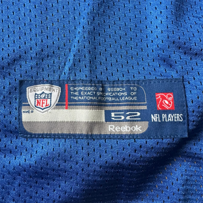 NY Giants Jason Pierre-Paul #90 NFL On Field Reebok Stitched Jersey Size: 52