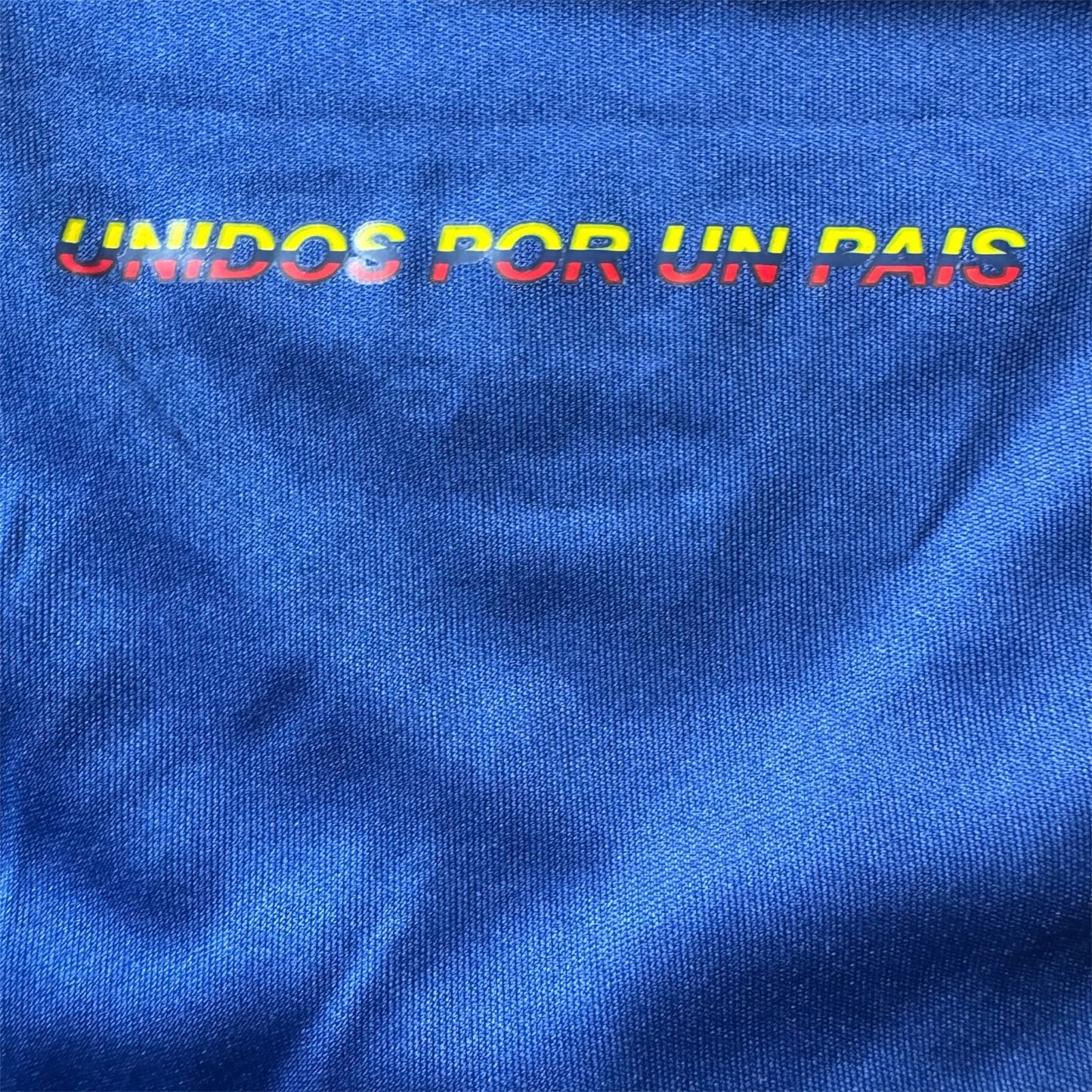 2015-2016 Colombia Adidas National Away Football Jersey Size: L