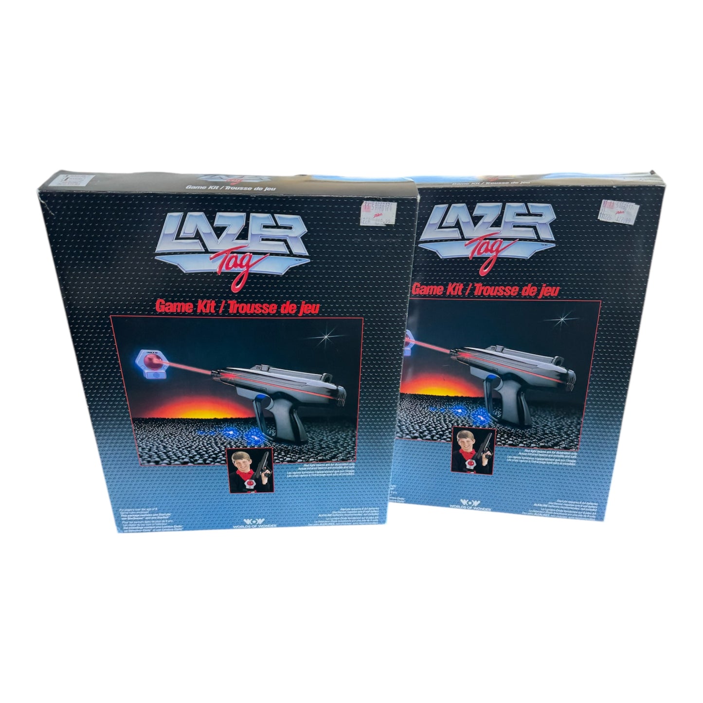 VTG 1986 Retro Lazer Tag Game Kit Worlds of Wonder Complete Toy Set