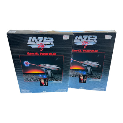 VTG 1986 Retro Lazer Tag Game Kit Worlds of Wonder Complete Toy Set