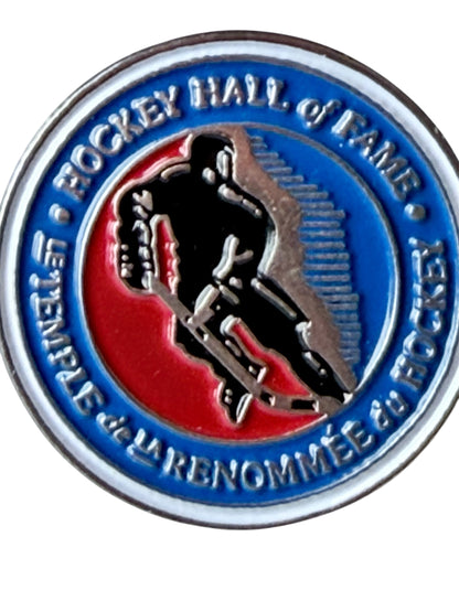 Hockey Hall of Fame HHOF Enamel Lapel Pin 2.2cm
