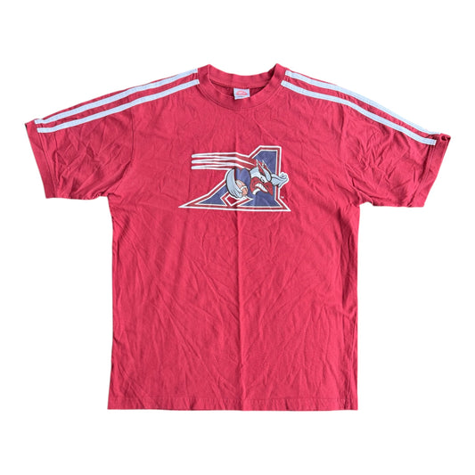 Y2K Montreal Alouettes CFL Canada Sogo T-Shirt Size: M