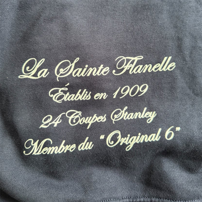 Montreal Canadiens Mitchell & Ness Navy College Dropout OVS Hoodie Size: 3XL