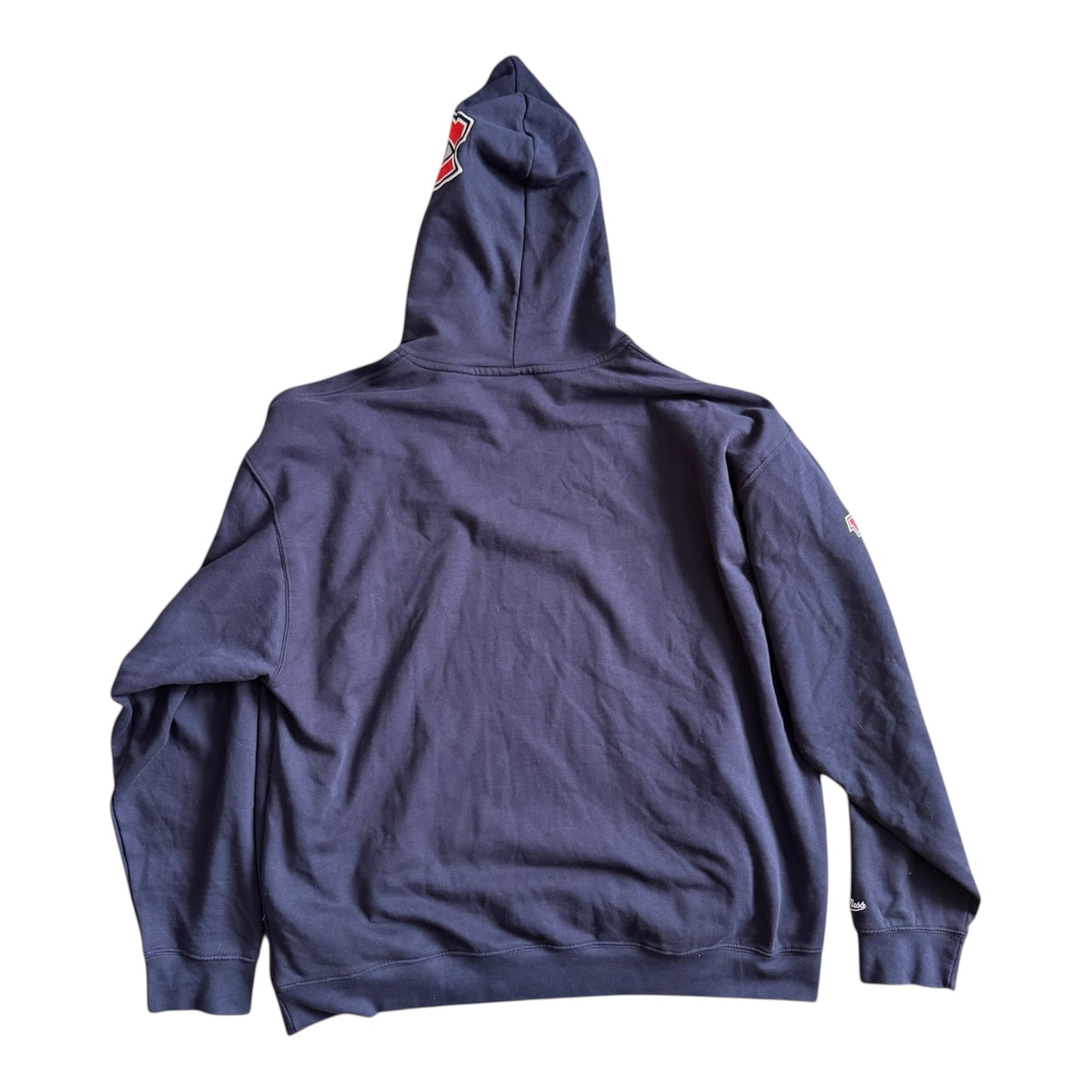 Montreal Canadiens Mitchell & Ness Navy College Dropout OVS Hoodie Size: 3XL