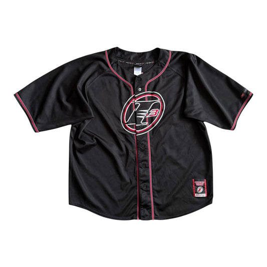 VTG Reebok Authentic Apparel Edition Allen Iverson #3 Baseball Jersey Size: XXL